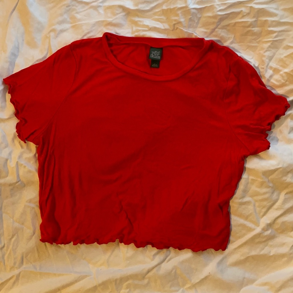 Wild Fable Bright Crop Top Size:L
